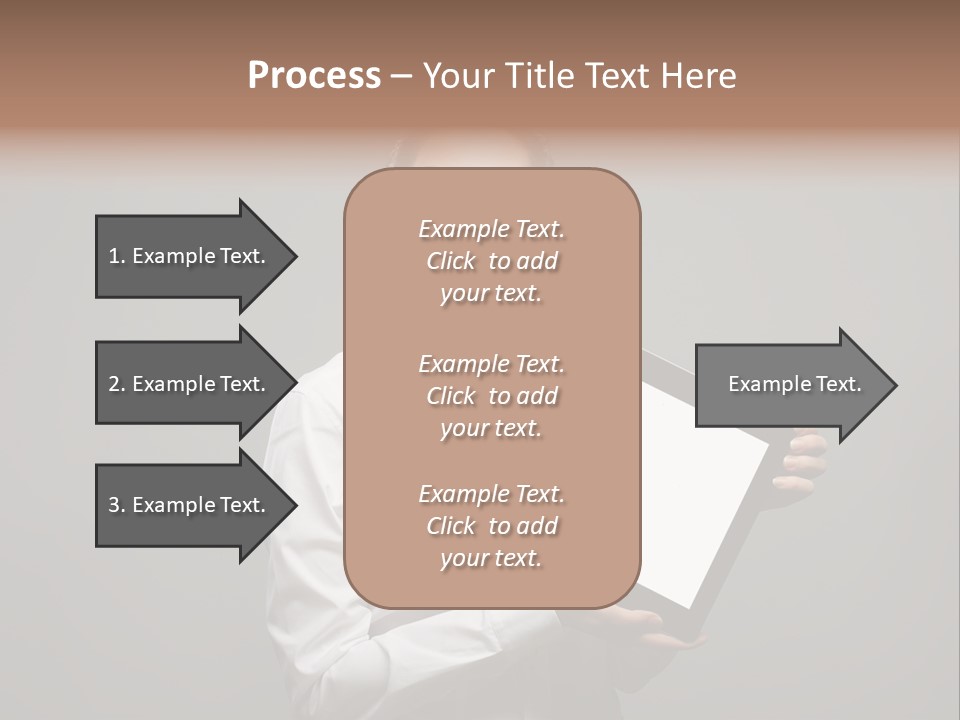 E Reader Executive Reader PowerPoint Template