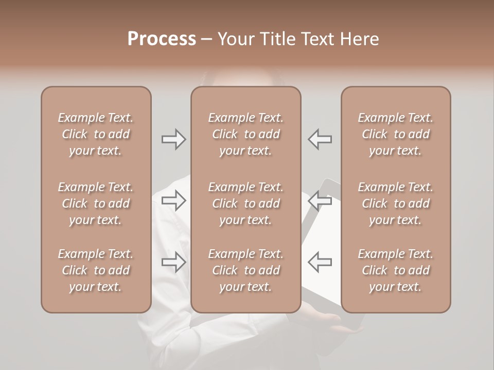 E Reader Executive Reader PowerPoint Template