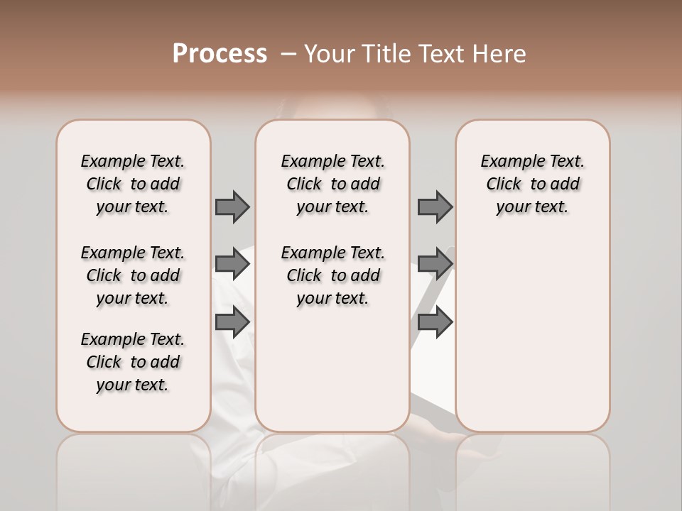 E Reader Executive Reader PowerPoint Template