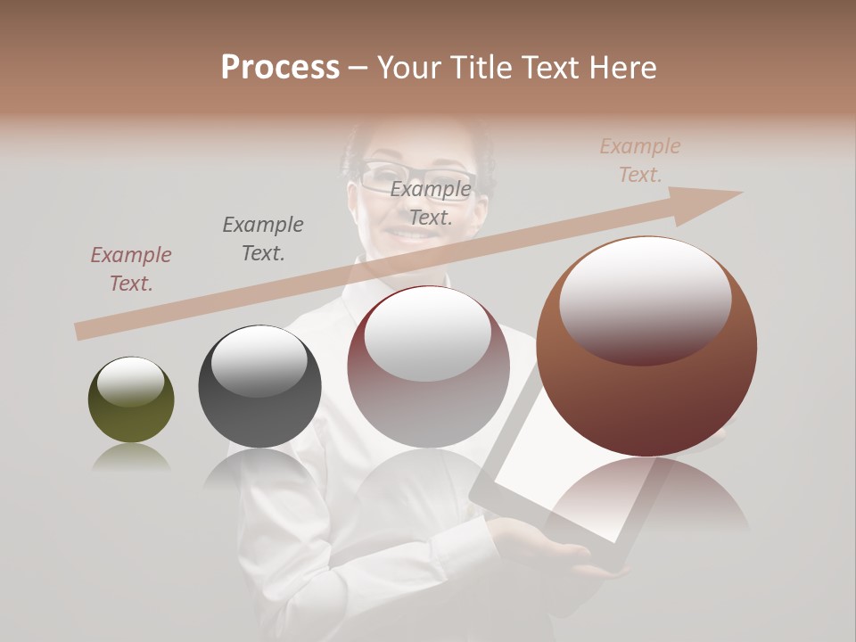 E Reader Executive Reader PowerPoint Template