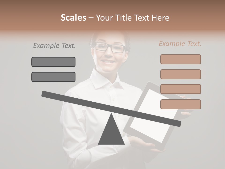 E Reader Executive Reader PowerPoint Template