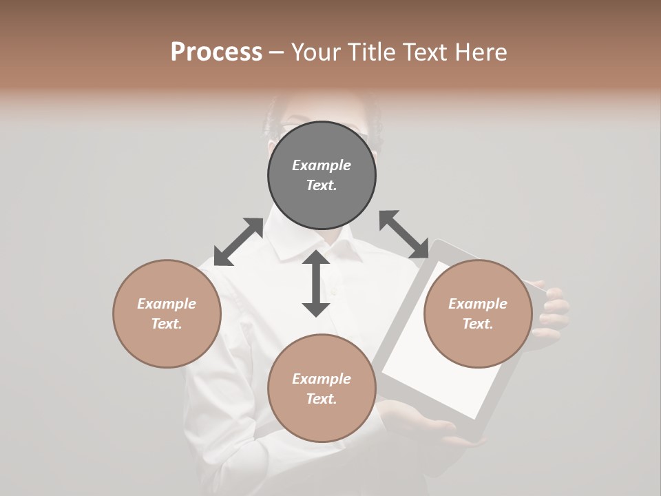 E Reader Executive Reader PowerPoint Template