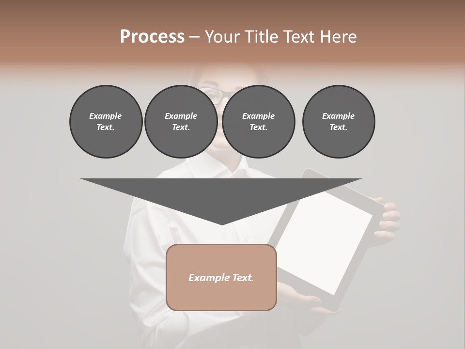 E Reader Executive Reader PowerPoint Template