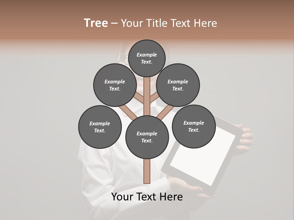 E Reader Executive Reader PowerPoint Template