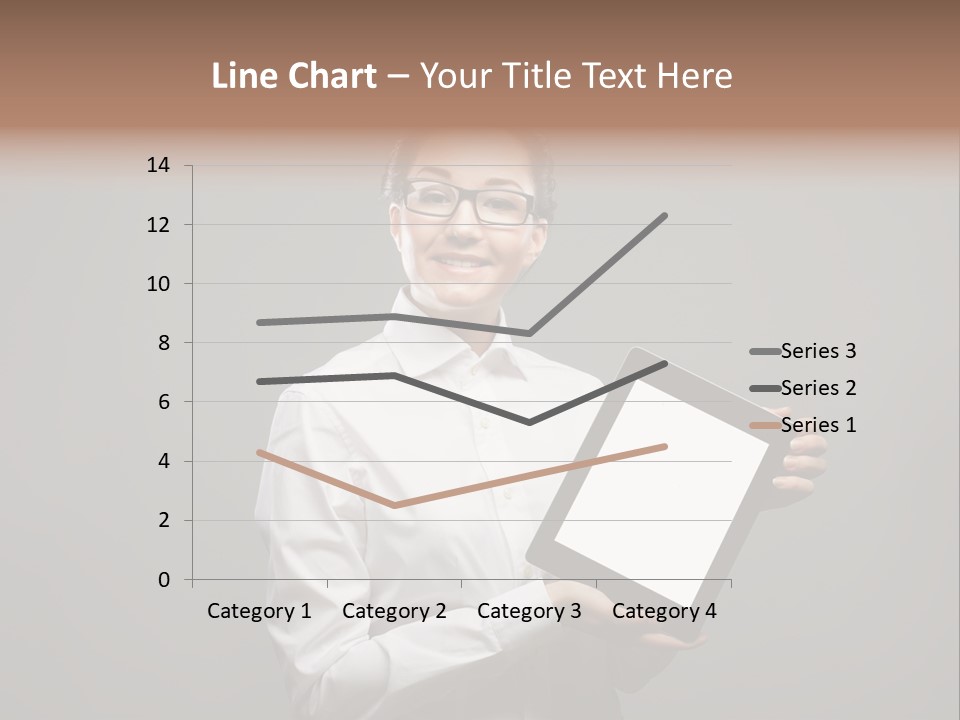 E Reader Executive Reader PowerPoint Template