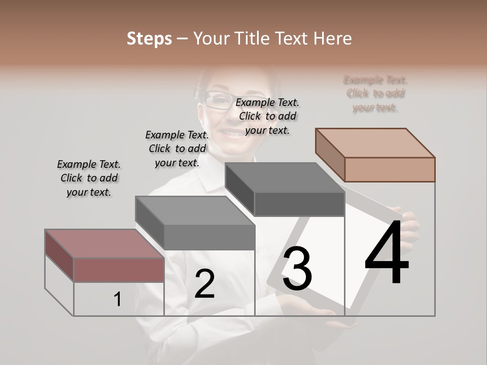 E Reader Executive Reader PowerPoint Template