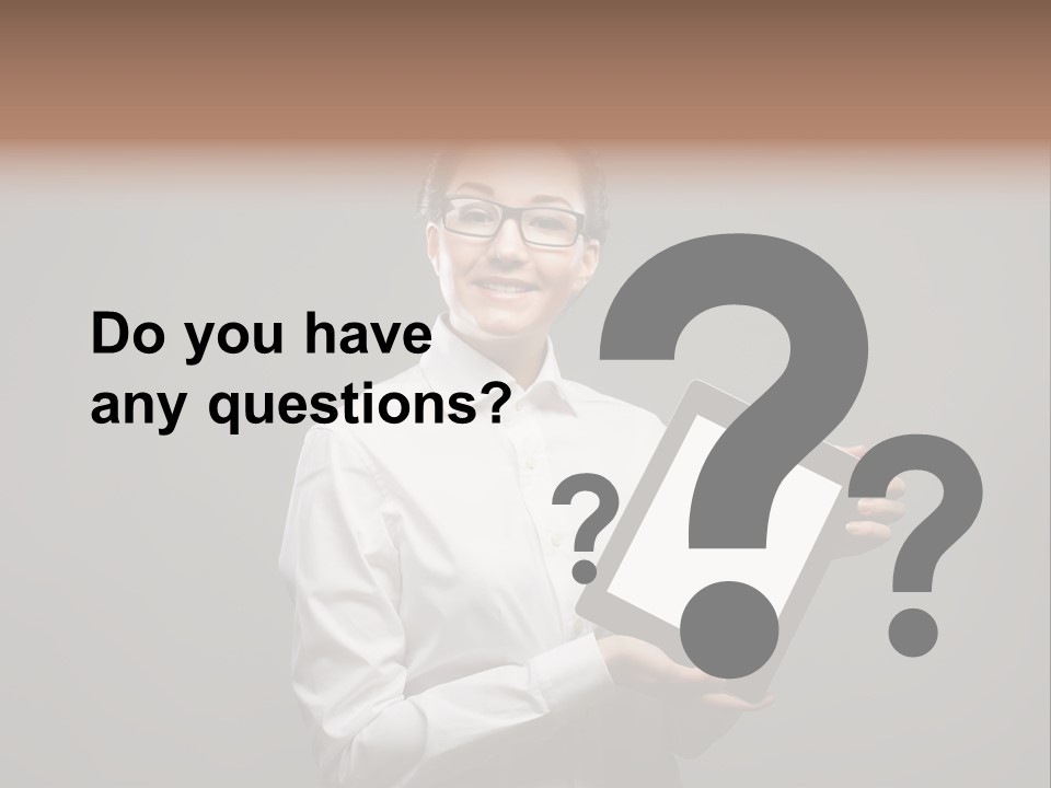 E Reader Executive Reader PowerPoint Template