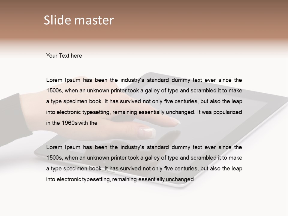 Design Flat Shiny PowerPoint Template