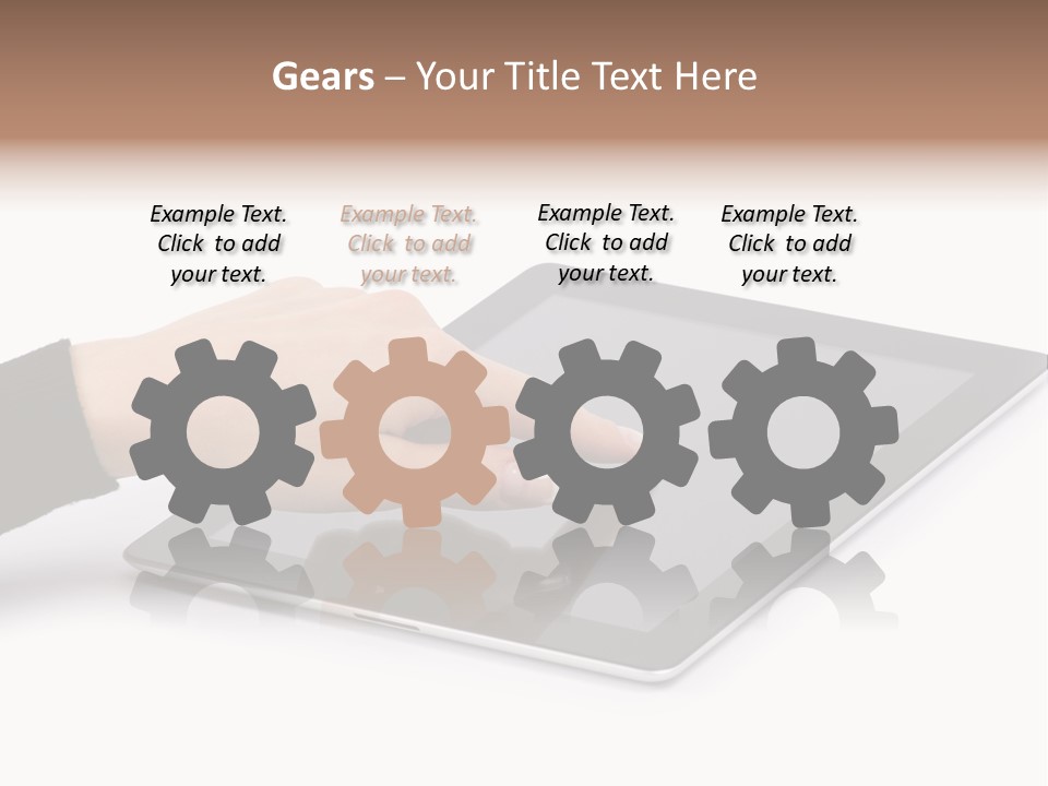 Design Flat Shiny PowerPoint Template