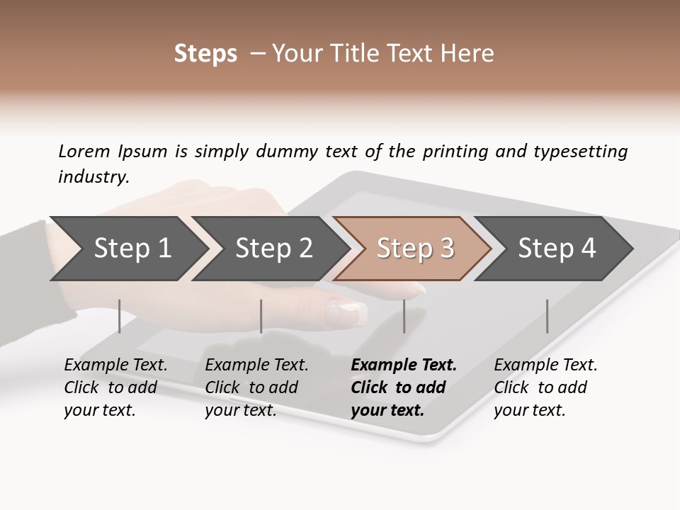 Design Flat Shiny PowerPoint Template