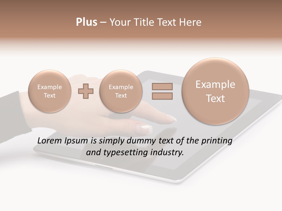 Design Flat Shiny PowerPoint Template