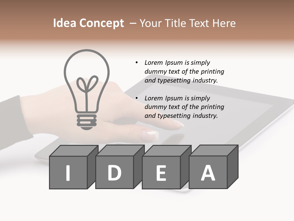Design Flat Shiny PowerPoint Template