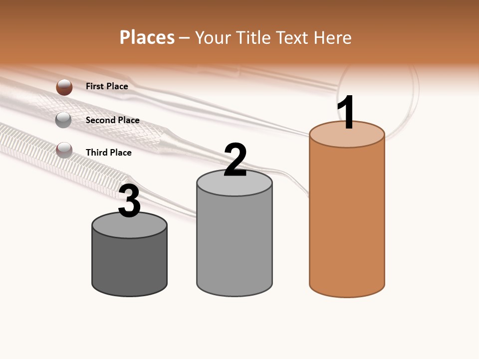 Isolated Stomatologic Dentures PowerPoint Template