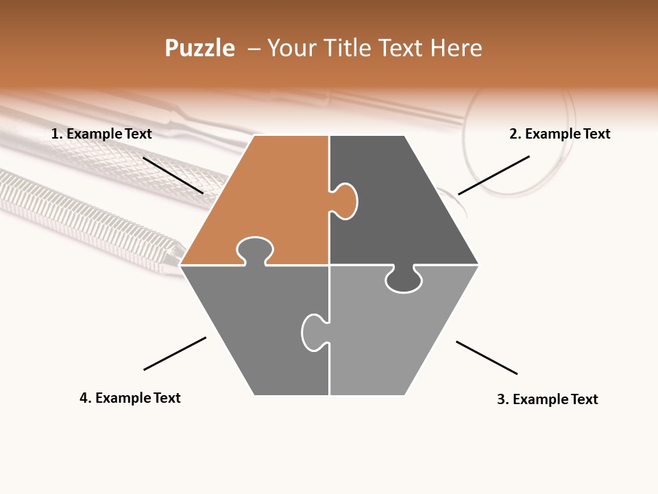 Isolated Stomatologic Dentures PowerPoint Template
