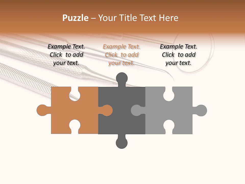 Isolated Stomatologic Dentures PowerPoint Template