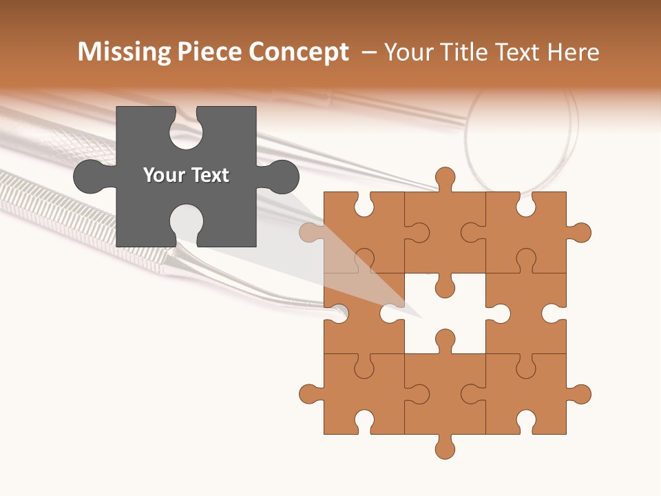 Isolated Stomatologic Dentures PowerPoint Template