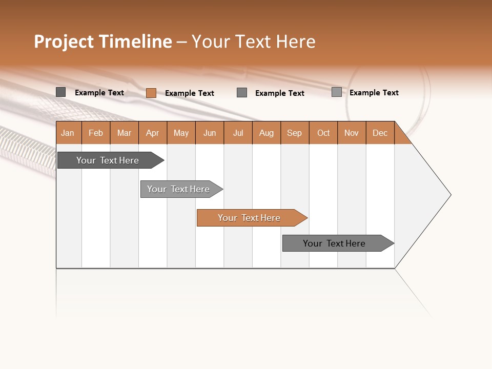 Isolated Stomatologic Dentures PowerPoint Template
