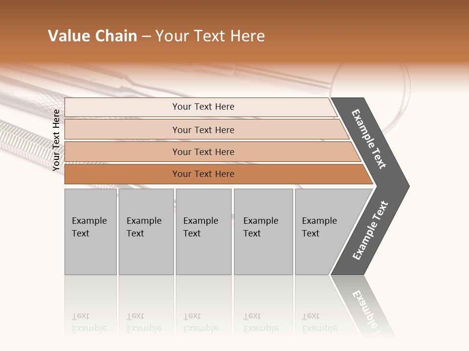 Isolated Stomatologic Dentures PowerPoint Template