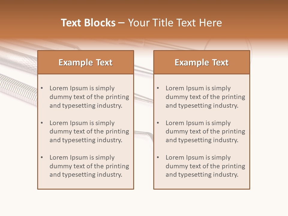 Isolated Stomatologic Dentures PowerPoint Template