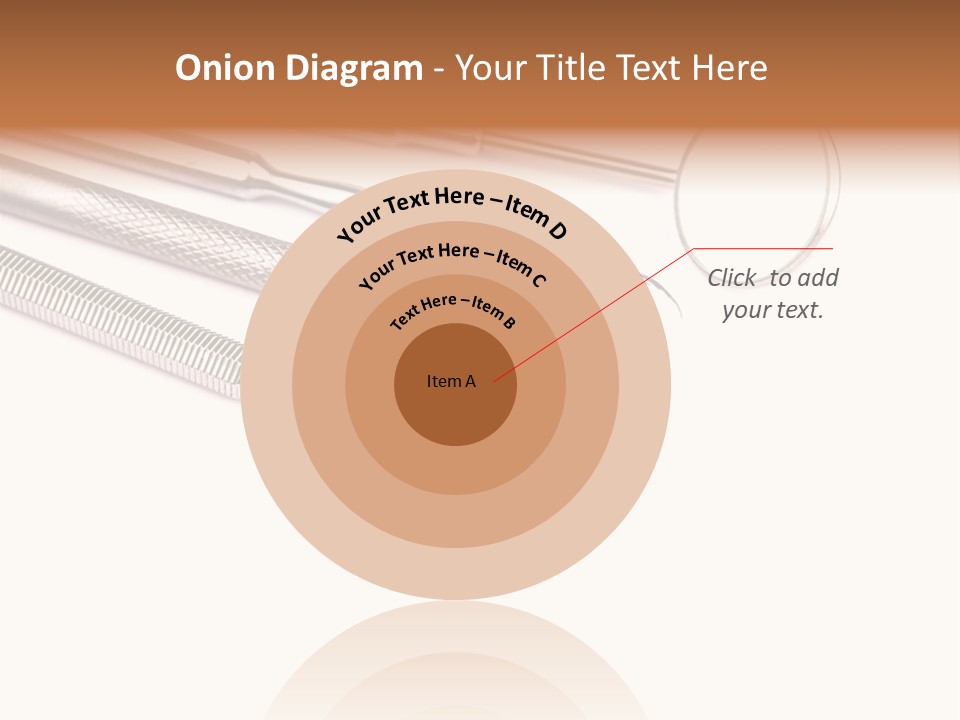 Isolated Stomatologic Dentures PowerPoint Template