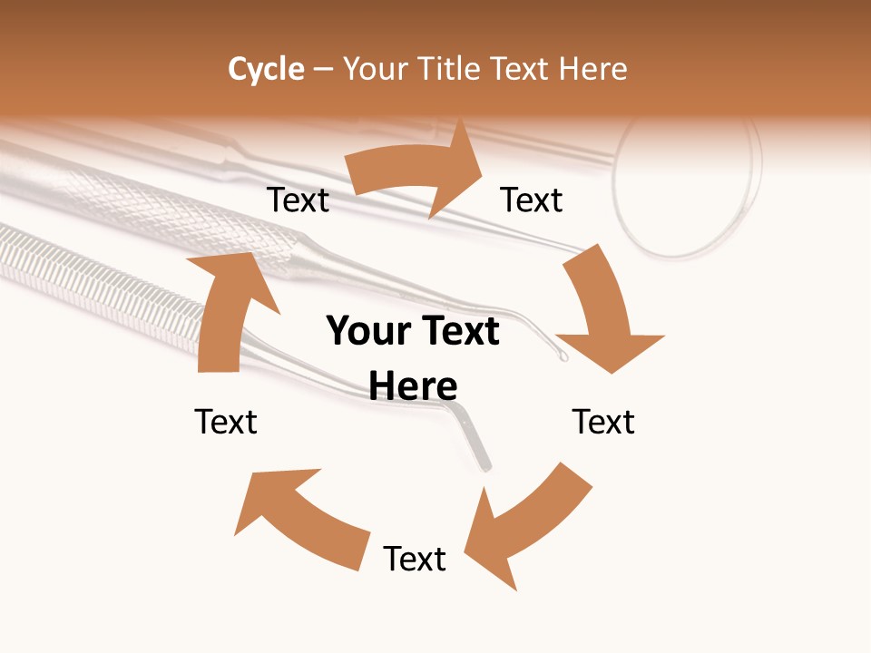 Isolated Stomatologic Dentures PowerPoint Template