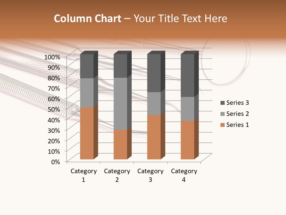 Isolated Stomatologic Dentures PowerPoint Template