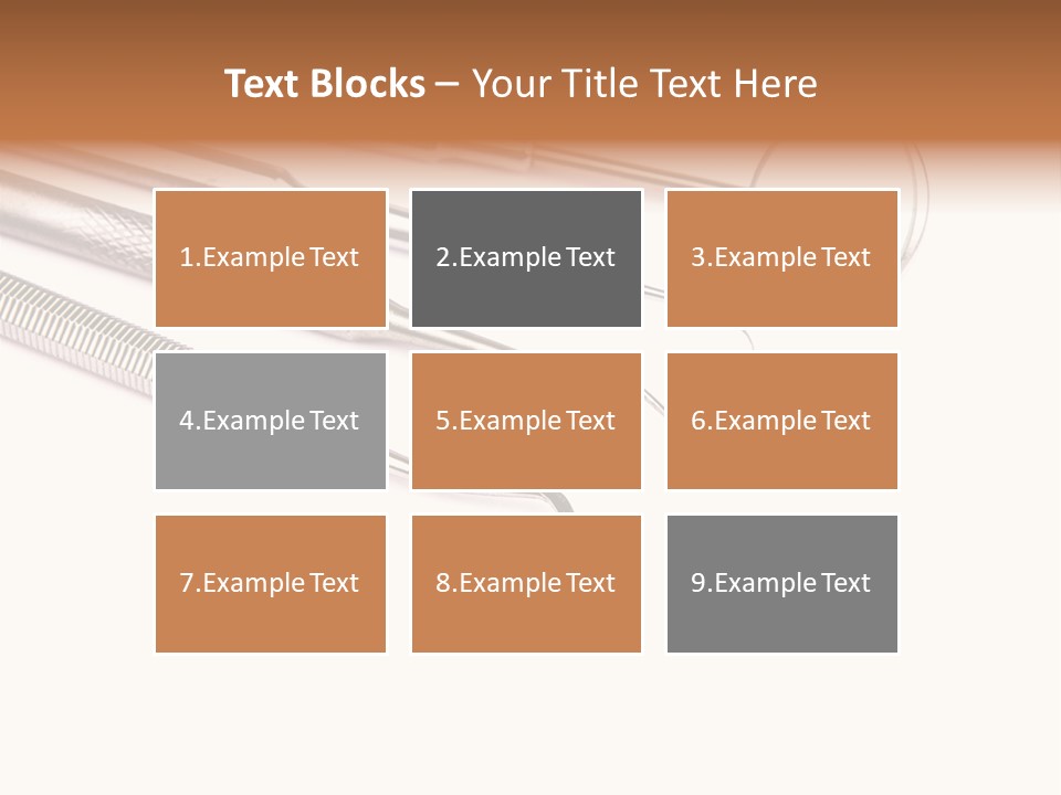 Isolated Stomatologic Dentures PowerPoint Template