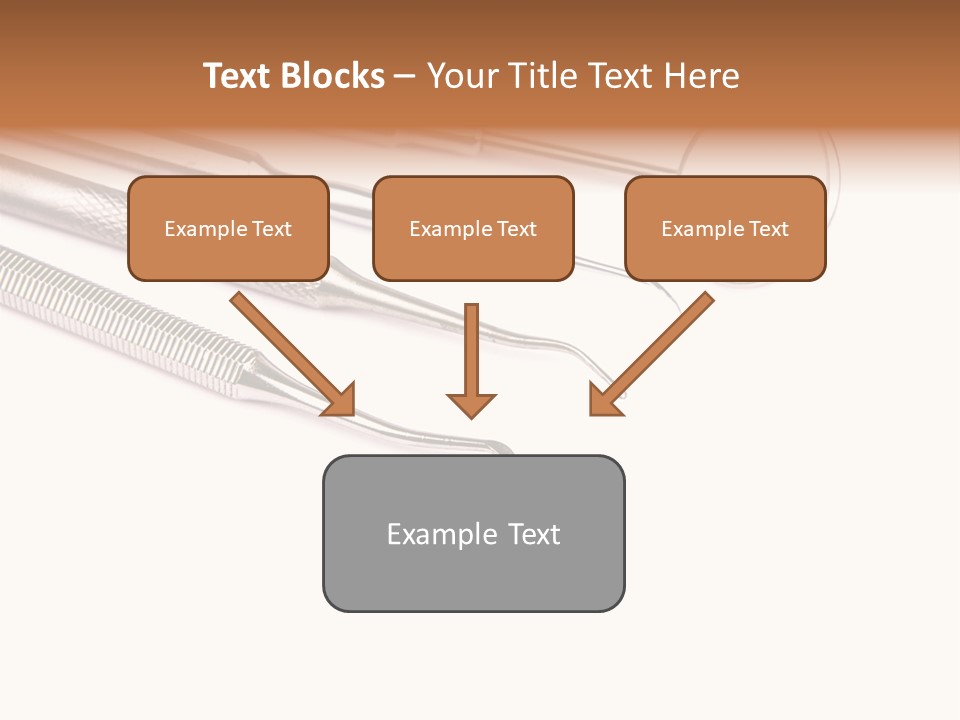 Isolated Stomatologic Dentures PowerPoint Template