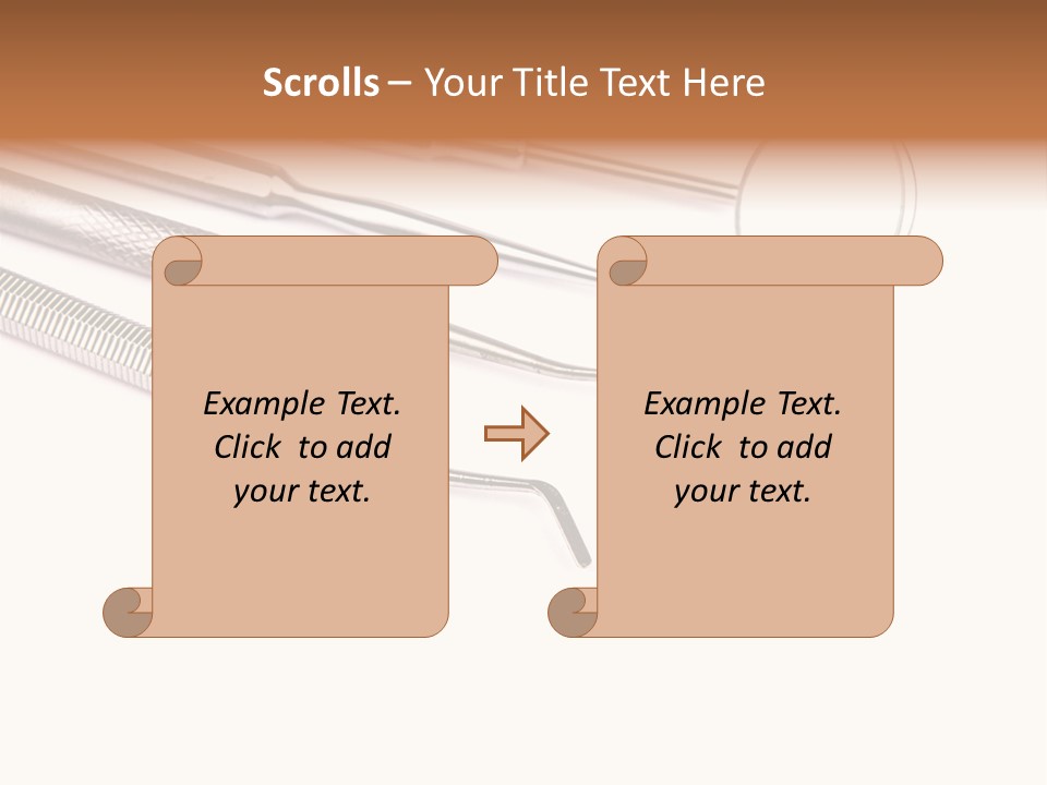 Isolated Stomatologic Dentures PowerPoint Template