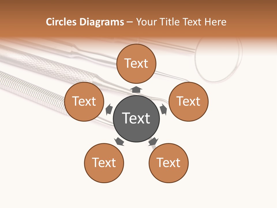 Isolated Stomatologic Dentures PowerPoint Template