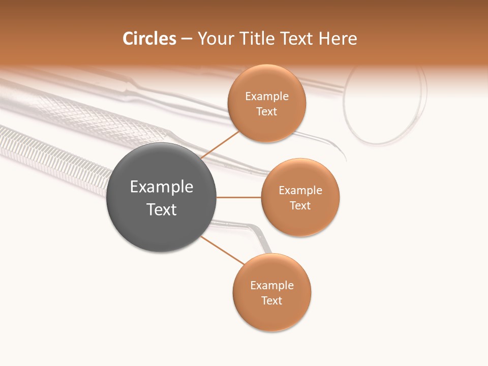 Isolated Stomatologic Dentures PowerPoint Template