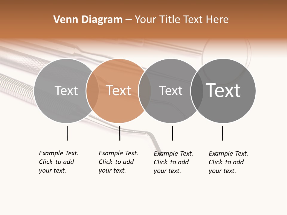 Isolated Stomatologic Dentures PowerPoint Template