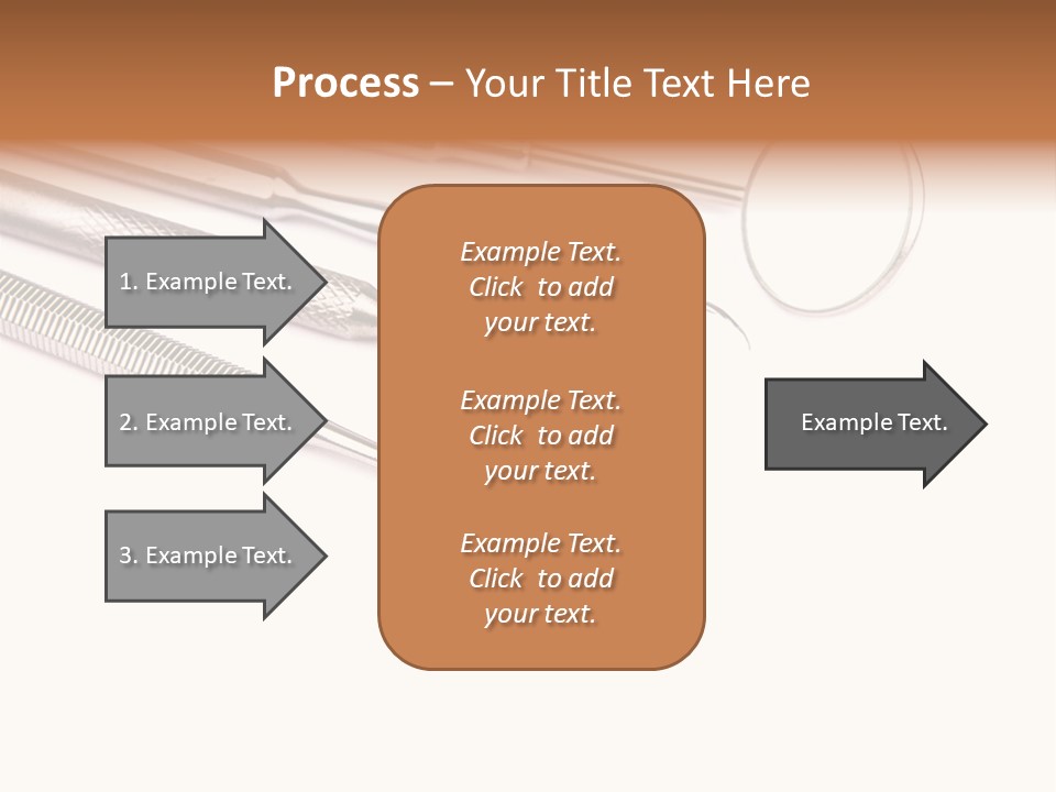 Isolated Stomatologic Dentures PowerPoint Template