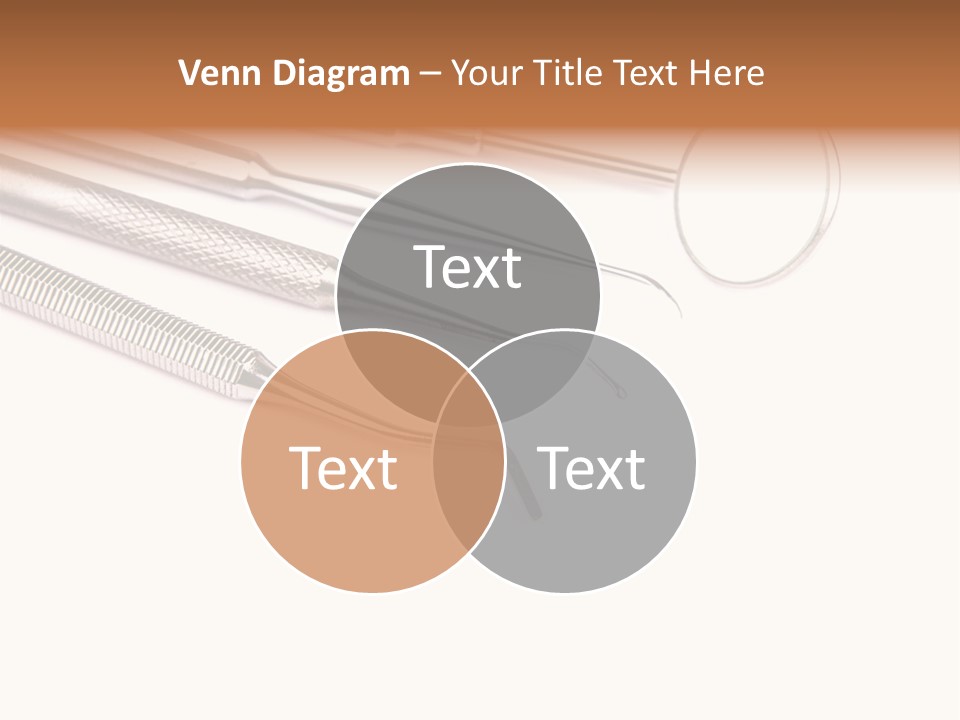 Isolated Stomatologic Dentures PowerPoint Template
