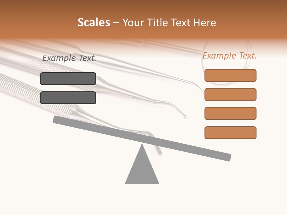 Isolated Stomatologic Dentures PowerPoint Template