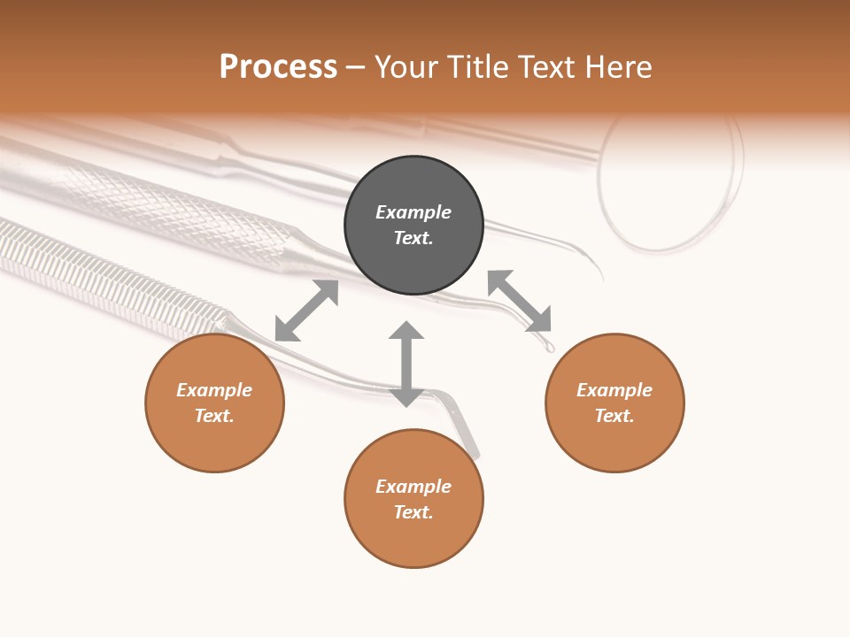 Isolated Stomatologic Dentures PowerPoint Template