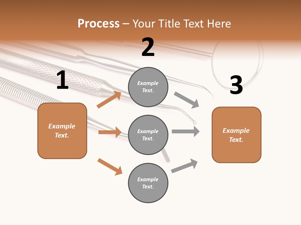 Isolated Stomatologic Dentures PowerPoint Template