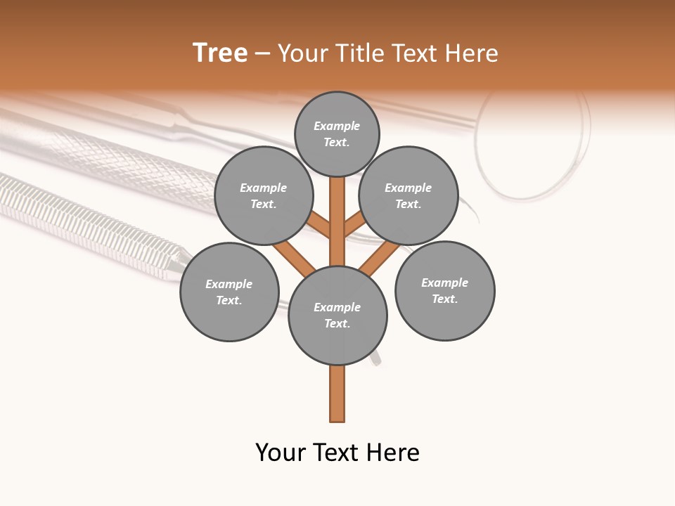Isolated Stomatologic Dentures PowerPoint Template