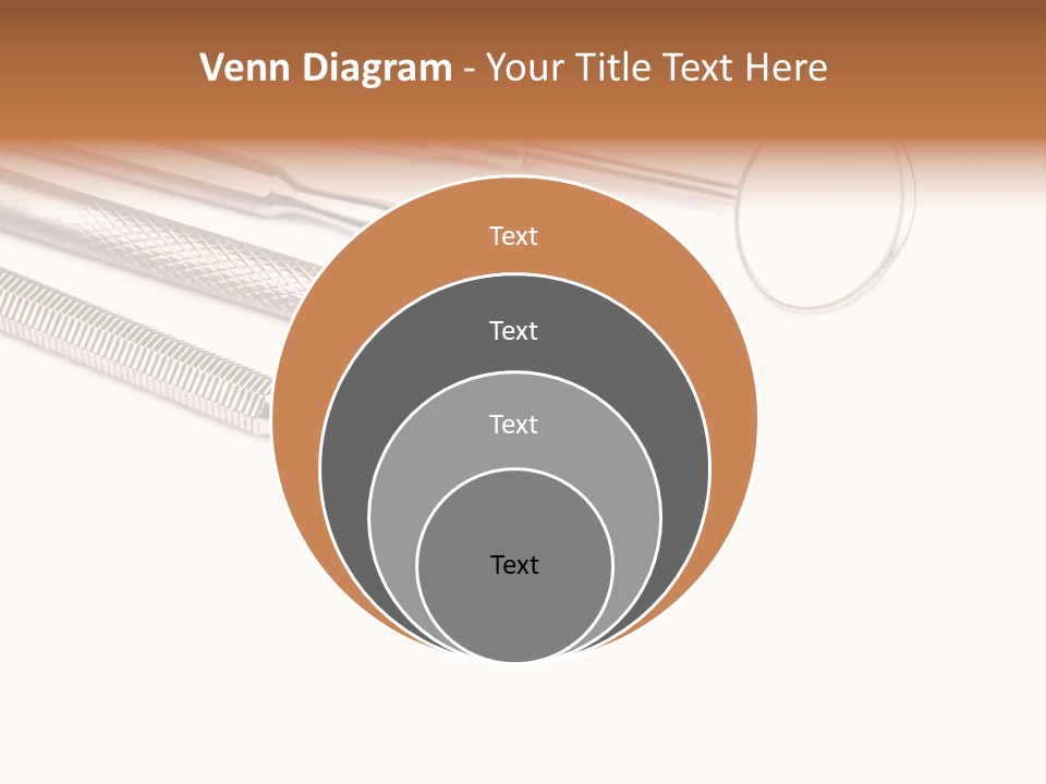Isolated Stomatologic Dentures PowerPoint Template