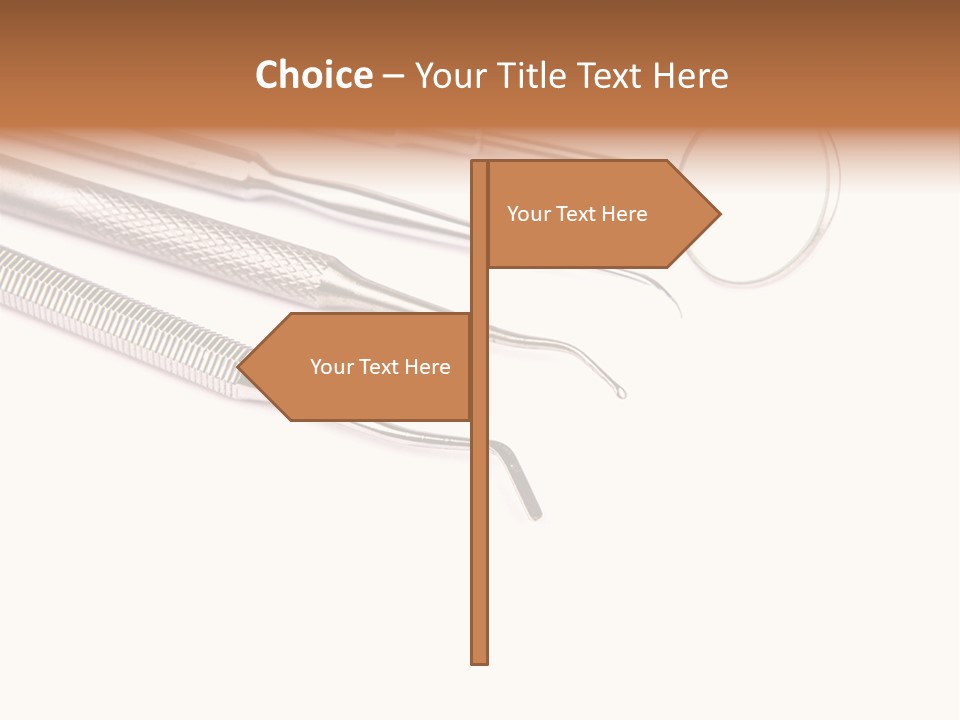 Isolated Stomatologic Dentures PowerPoint Template