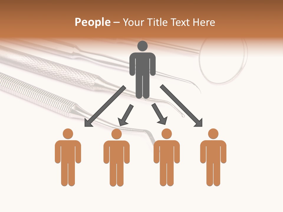 Isolated Stomatologic Dentures PowerPoint Template