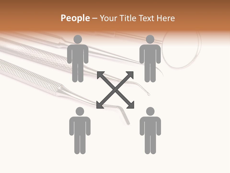 Isolated Stomatologic Dentures PowerPoint Template
