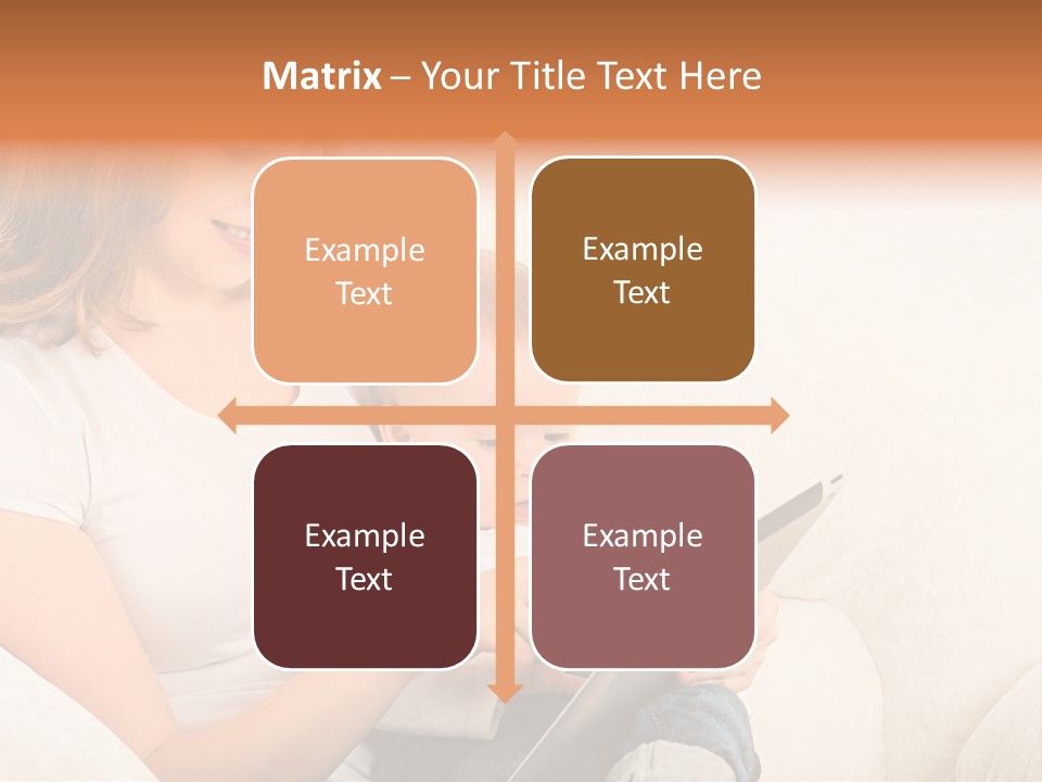 Girl Lifestyle Read PowerPoint Template