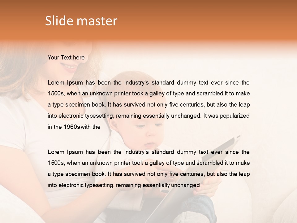 Girl Lifestyle Read PowerPoint Template