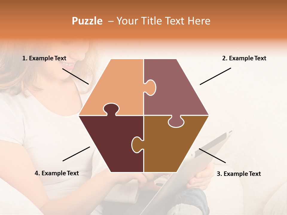 Girl Lifestyle Read PowerPoint Template