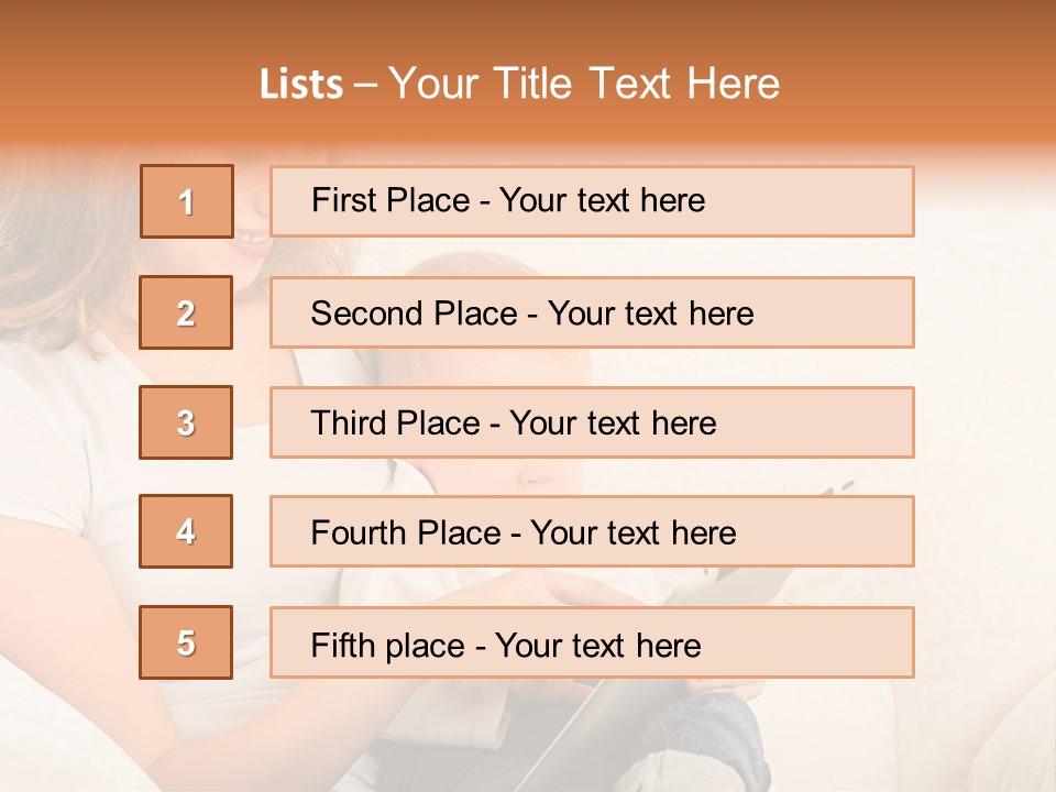 Girl Lifestyle Read PowerPoint Template