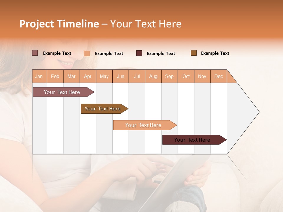 Girl Lifestyle Read PowerPoint Template