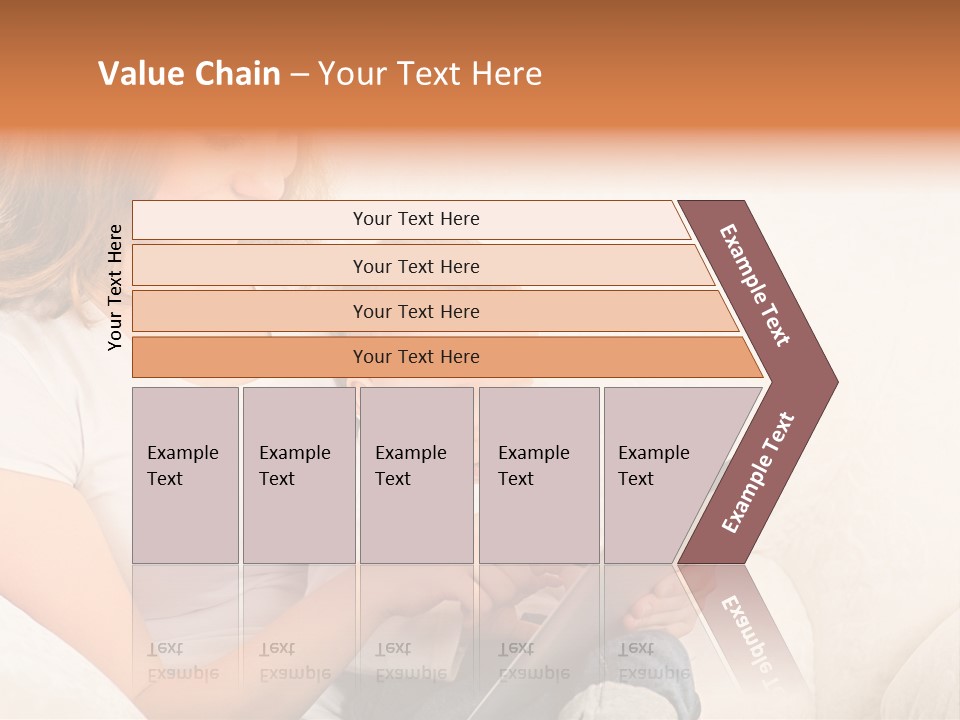 Girl Lifestyle Read PowerPoint Template