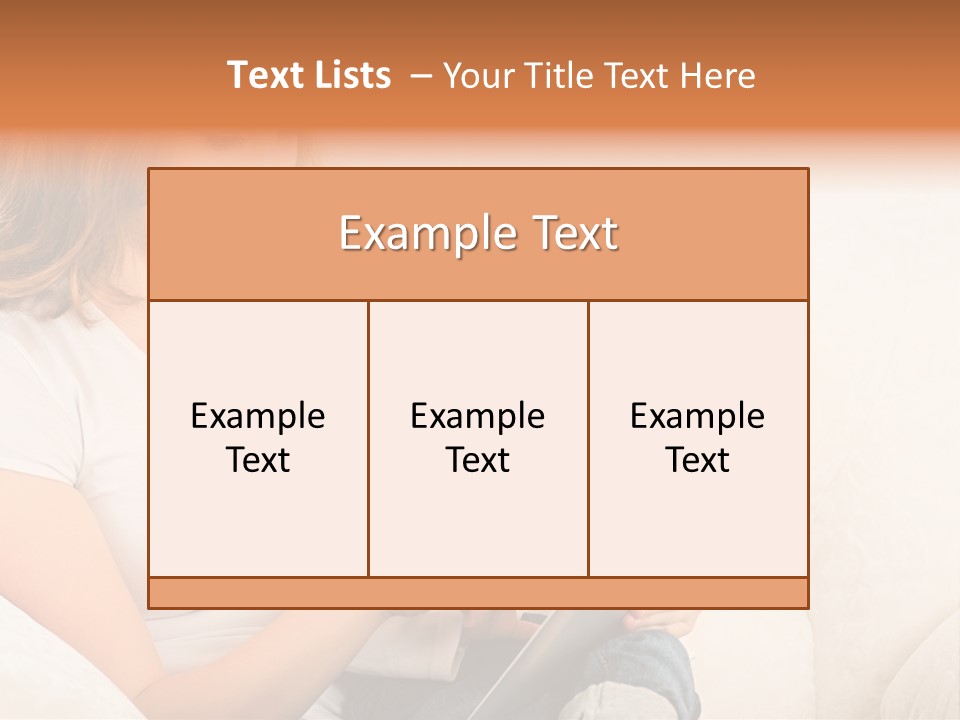Girl Lifestyle Read PowerPoint Template