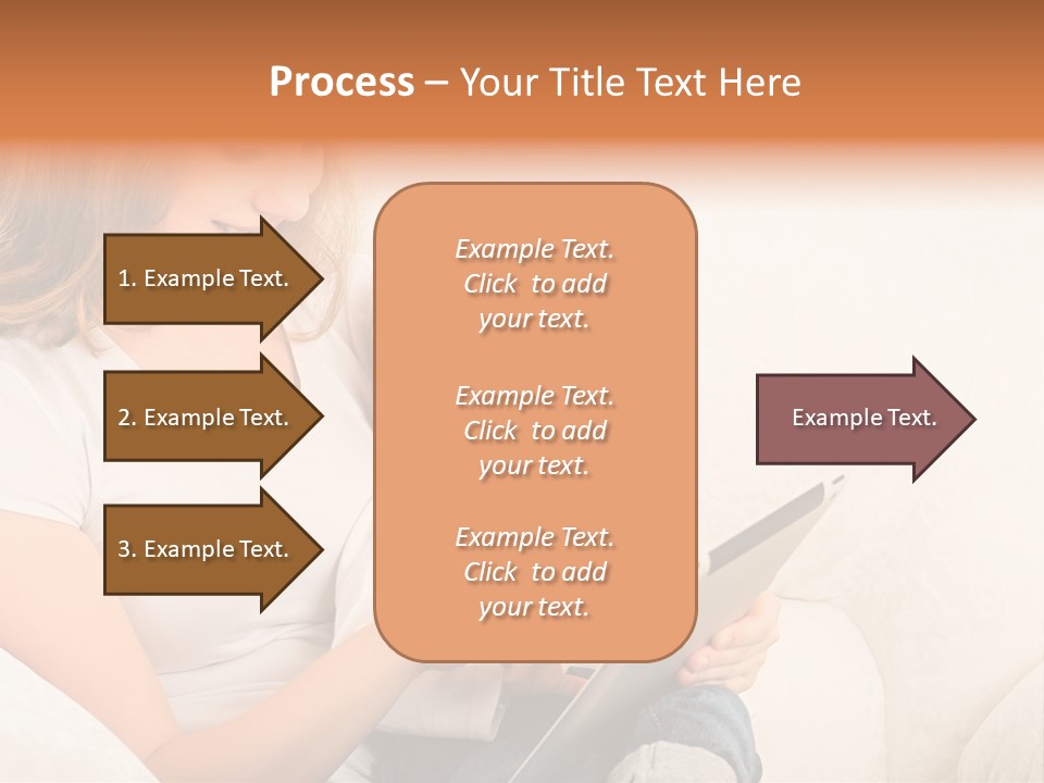 Girl Lifestyle Read PowerPoint Template